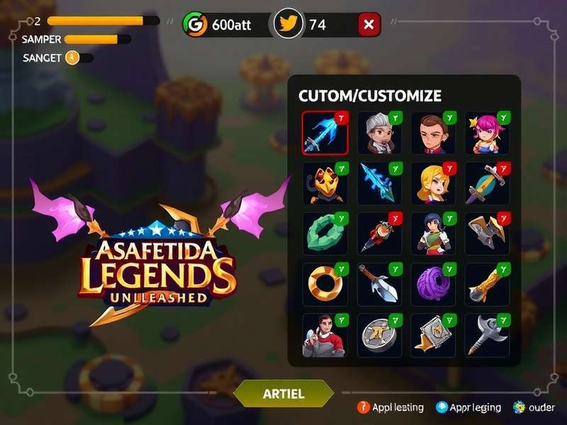 Asafoetida Legends Character Customization